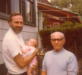 Daniel Zwart raised Bob Clausen after Margaret Zwart Clausen died. That baby is ME!