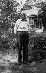 James M. Clausen, c1935, first emigrated to American from Denmark in 1898